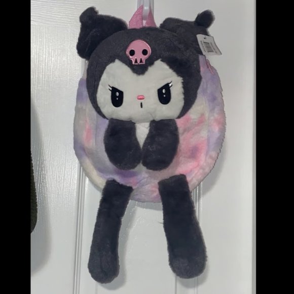 Hello Kitty and friends, Kuromi plush mini backpack, My melody, Kawaii - Picture 1 of 5